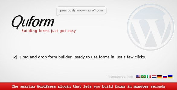 QUFORM – WORDPRESS FORM BUILDER